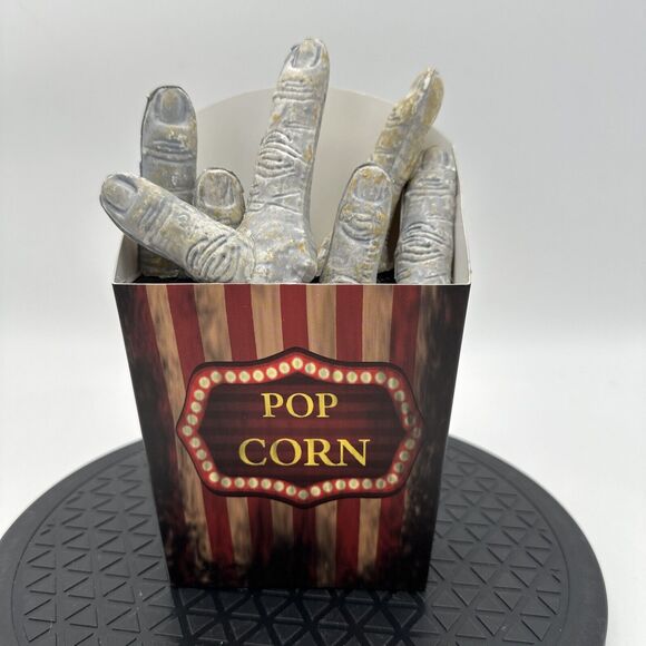 Halloween Animated Popcorn Fingers, Sound Activated - Picture 1 of 10